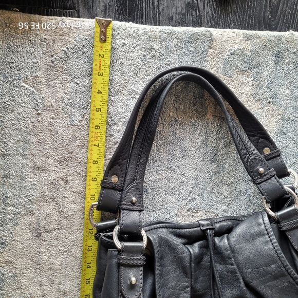 LANCEL Paris Black Leather Designer Purse - Picture 3 of 16